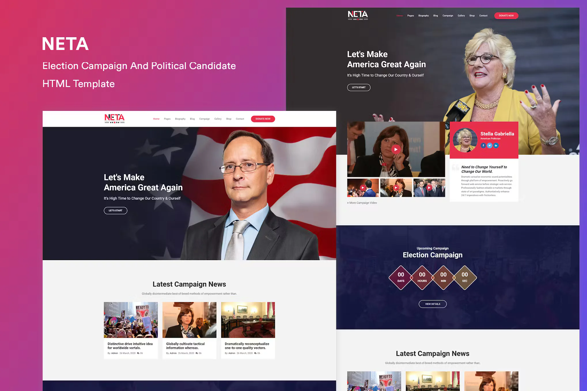 Election Campaign & Political Candidate - Community