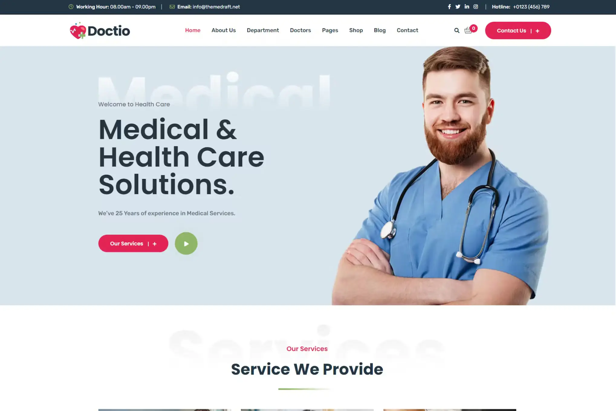 Doctio - Medical Health