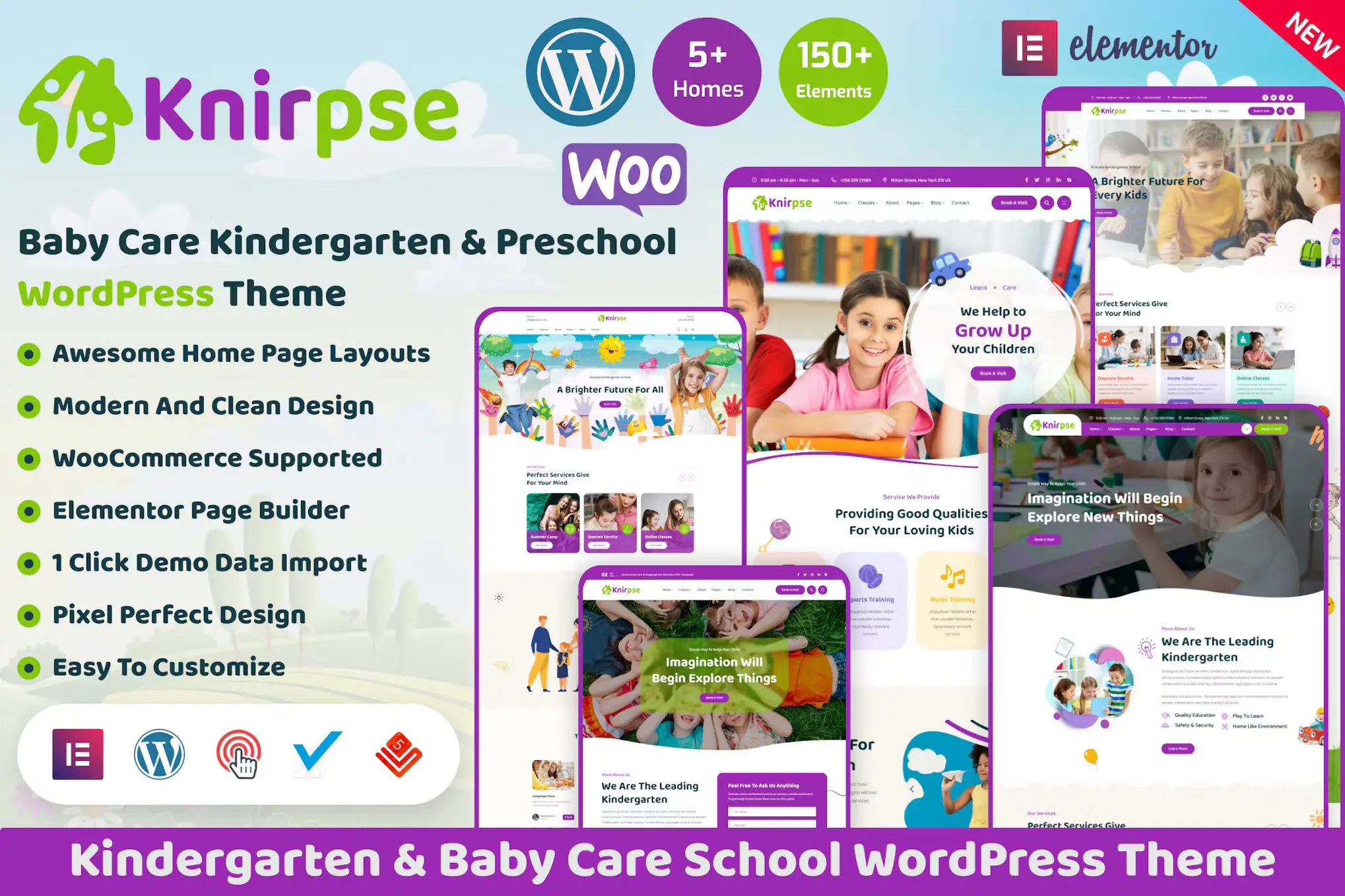 Knirpse – Kindergarten & Baby Care - Education